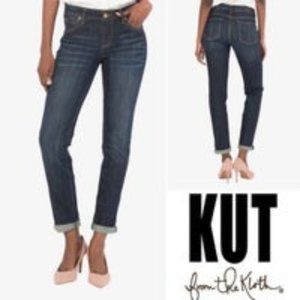 Kut From the Kloth Women's Size 16 Catherine Boyfriend Dark Wash Jeans